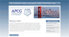 Desktop Screenshot of apcgweb.org